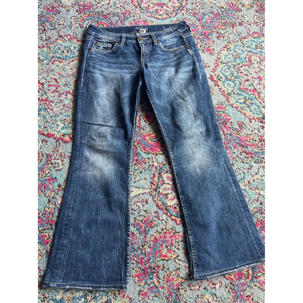 Silver Jeans Lola Bootcut Medium Wash Denim Jeans W28L1515SIK373